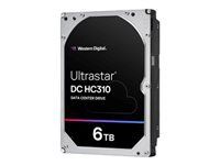 WESTERN DIGITAL Ultrastar DC HC310 3.5inch 26.1MM 6000GB 256MB 7200RPM SAS ULTRA 512E SE P3