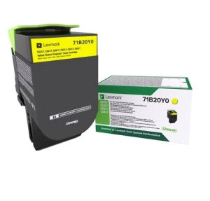 Consumabile Lexmark 71B20Y0 CS/CX317, 417, 517 Cartuș de toner 2.3K program galben returnare