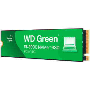 SSD WD Green SN3000 NVMe (M.2 2280, 500GB, PCIe Gen4x4) BULK PACK (216 UNITS)